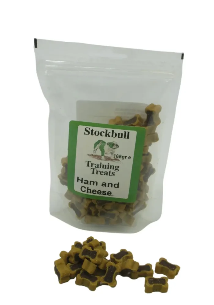 Stockbull Training Treats - Ham & Cheese 165g