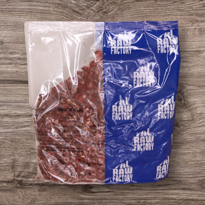 The Raw Factory Beef and Kidney 1Kg