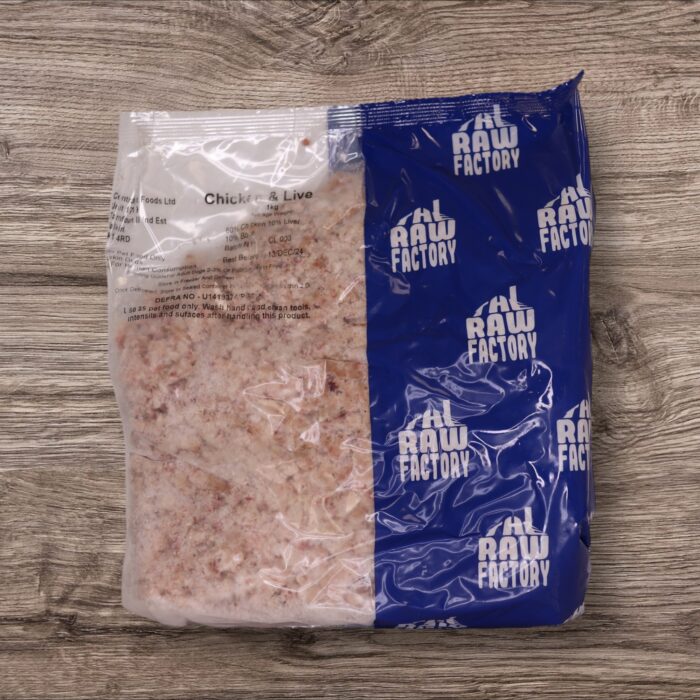 The Raw Factory Chicken and Liver 1Kg