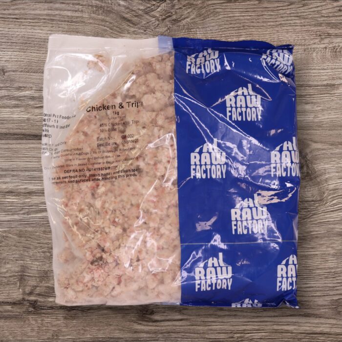 The Raw Factory Chicken and Tripe 1Kg