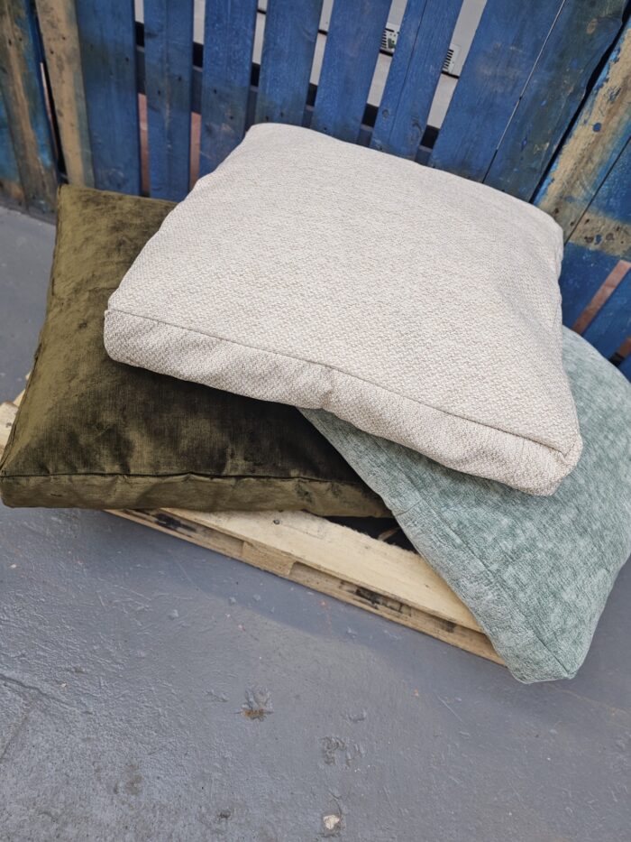 Upholstered Dog Bed - Various Colours/Patterns Large