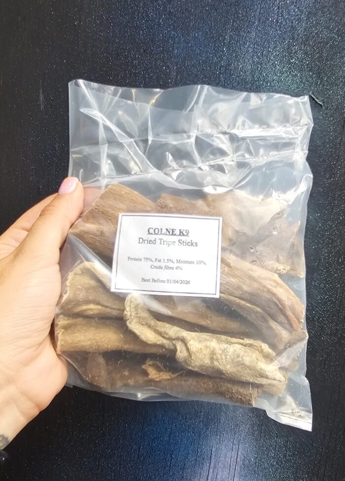 Dried Tripe Stick Treats